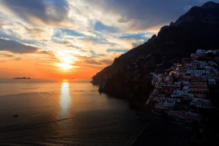 Positano’s sunset