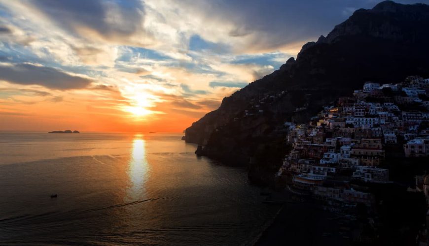 Positano’s sunset