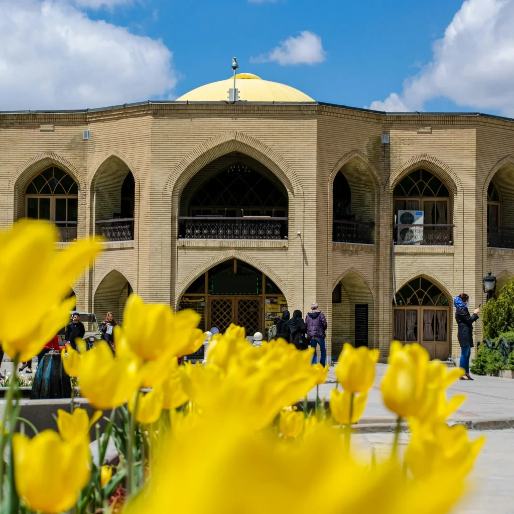 a large building, in tabriz